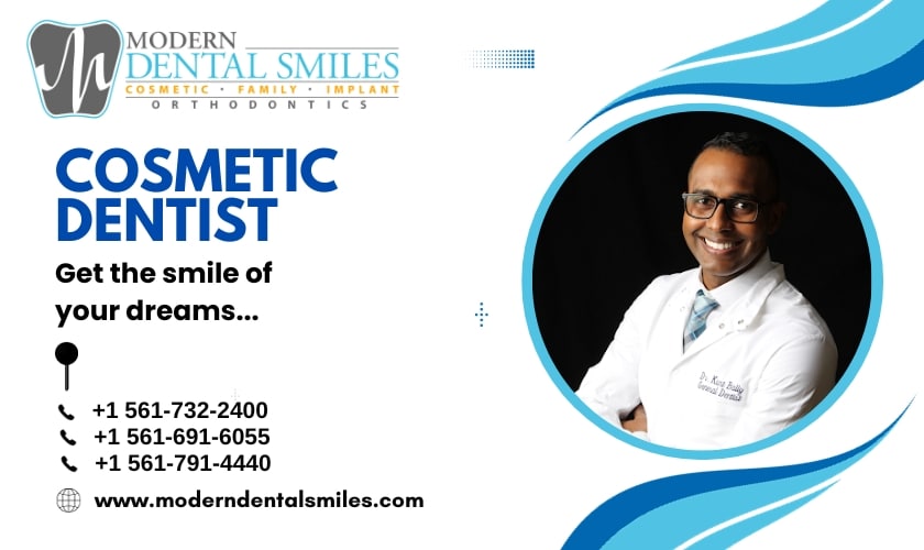cosmetic dentist in boynton beach - modern dental smiles fl